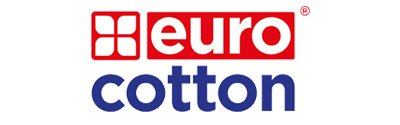Logo de EuroCotton, una de las marcas de playera que manejamos